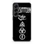 led zeppelin logo Samsung Galaxy S25 FE Case
