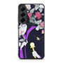 Maleficent evil face floral Samsung Galaxy S25 FE Case