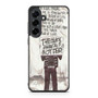 My Chemical Romance Lyrics Samsung Galaxy S25 FE Case