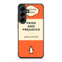 pride and prejudice penguin Book Samsung Galaxy S25 FE Case