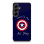 Steve Rogers Captain America Quote Samsung Galaxy S25 FE Case Steve Rogers Captain America Quote Samsung Galaxy S25 FE Case