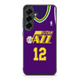 utah jazz basketball jersey Samsung Galaxy S25 FE Case