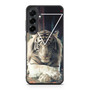 White Tiger Samsung Galaxy S25 FE Case