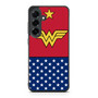 wonderwoman suit Samsung Galaxy S25 FE Case