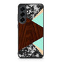 Wood Floral 2 Samsung Galaxy S25 FE Case