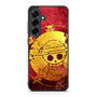 One Piece Golden Logo Samsung Galaxy S25 FE Case