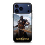 God of War Golden Kratos Spear iPhone 17 Pro Case