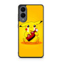 Cute pikachu crying Samsung Galaxy S25 Edge Case