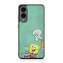 Spongebob Mr Krab Squidward and Plankton Samsung Galaxy S25 Edge Case