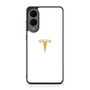 Tesla white Samsung Galaxy S25 Edge Case