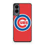 Baseball Team Chicago Cubs Logo Samsung Galaxy S25 Edge Case