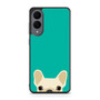 blue french bulldog Samsung Galaxy S25 Edge Case