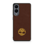 Brown Timberland Samsung Galaxy S25 Edge Case