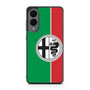 Green White Alfa Romeo Samsung Galaxy S25 Edge Case