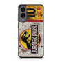 jurassic park ticket Samsung Galaxy S25 Edge Case