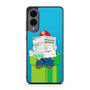Nintendo supermario missing princess Samsung Galaxy S25 Edge Case
