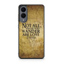Not all who wander are lost tolkien quotes Samsung Galaxy S25 Edge Case