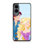 Rapunzel and her lover disney tangled Samsung Galaxy S25 Edge Case