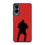 Red kanye West Samsung Galaxy S25 Edge Case