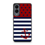 reverse american flag anchor Samsung Galaxy S25 Edge Case