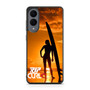 Rip Curl Sunset Surfing Girl Samsung Galaxy S25 Edge Case