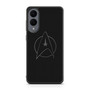 Star Trek Logo Black Samsung Galaxy S25 Edge Case