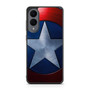 The Avengers Captain America Shield Samsung Galaxy S25 Edge Case