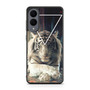 White Tiger Samsung Galaxy S25 Edge Case
