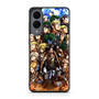 Attack on Titan All Characters Samsung Galaxy S25 Edge Case