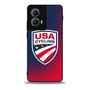 USA Cycling Team Motorola Moto Edge Case