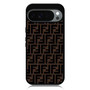 Fendi Brown Logo Art Pixel 10 Pro XL Case