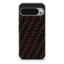 Fendi Brown Logo Art Pixel 9 Pro XL Case