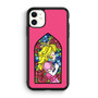 Princess peach stained glass iPhone 11 Case