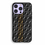Fendi Logo Arts iPhone 14 Pro Case