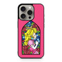 Princess peach stained glass iPhone 15 Pro Case