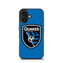 Quakes San Jose iPhone 16 Case
