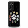 Black Clover Logos Samsung Galaxy S21 Ultra Case