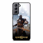 God of War Golden Kratos Spear Samsung Galaxy S21 Plus Case