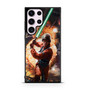 Luke skywalker using lightsaber Samsung Galaxy S23 Ultra Case