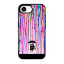 Couple in Rainbow Paint Art iPhone 17e Case