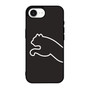 black puma half logo iPhone 17e Case