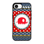 Cute Red Elephant Polkadots Aztec iPhone 17e Case