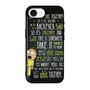 Rick And Morty Quotes iPhone 17e Case