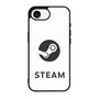 Steam Logo White iPhone 17e Case