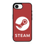 Steam Logo Red iPhone 17e Case