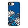 Blue Flora Motif iPhone 17e Case
