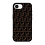 Fendi Brown Logo Art iPhone 17e Case