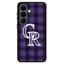 Colorado rockies purple Samsung Galaxy S26 Series Case