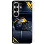 Michigan Wolverines Helmet Samsung Galaxy S26 Ultra Case