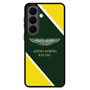 Aston Martin Yellow Dark Green Samsung Galaxy S26 Series Case